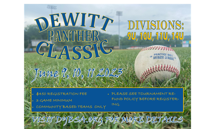 DeWitt Panther Classic (Baseball) - June 9-11, 2023